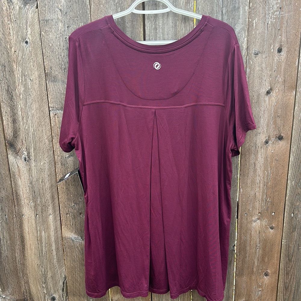 ACTIVEZON Essential women’s short sleeve shirt size X new with tags - Picture 7 of 10